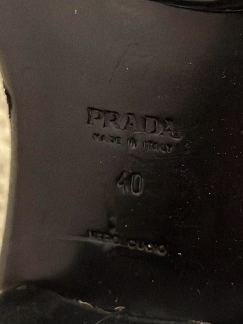 Prada Rare Black Leather Loafers - Picture 5 of 9